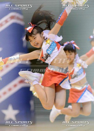 絵に描いたようなジャンプ！